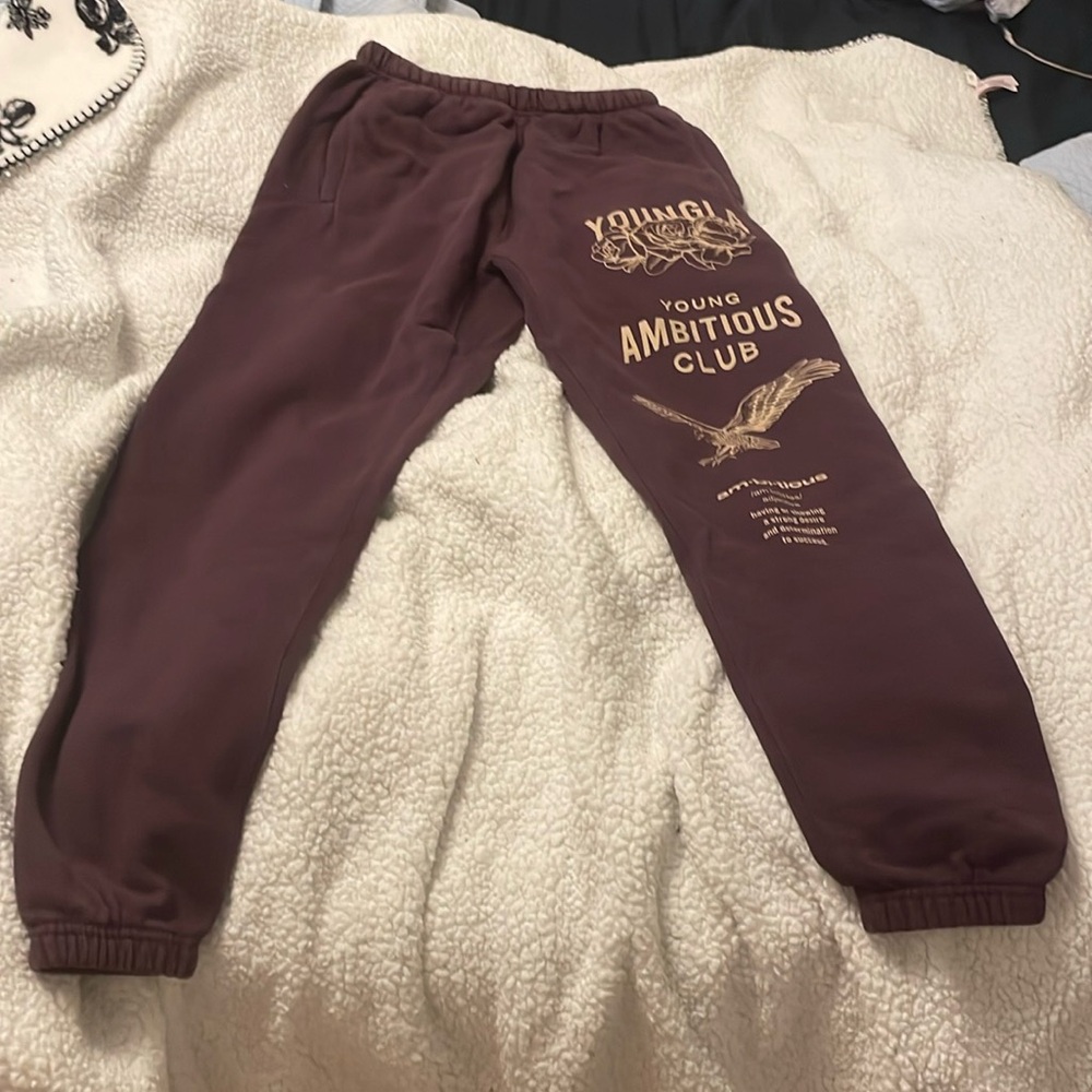 YoungLA plum sweatpants